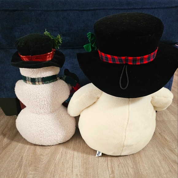 ✨️☃️Set of 2 Snowmen 1997  "Snowden" & "Happy Holiday" Snowman - Picture 2 of 7